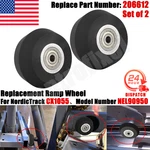 2X For Nordictrack CX1055 NEL90950 Part Number #206612 Replacement Ramp Wheel Us. Fixed Price $54.99.