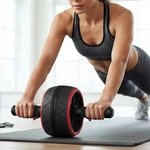 Roller Wheel Abdominal Fitness Gym Exercise Equipment Core Workout Training. Fixed Price $19.99.