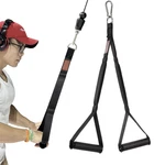 Pantik Triceps Rope Handles Gym Cable Machine Attachment Tpr Slip. Fixed Price $36.26.
