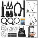 Sertt Weight Cable Pulley System Gym, Upgraded Attachments For G.... Fixed Price $73.11.