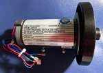 New Treadmill Icon Drive Motor With Flywheel M-295727 130 Vdc Ships Fast. Fixed Price $215.00.