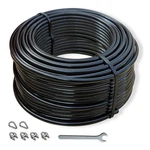 Fitness Pulley Cable 98FT Steel Coated Home Gym Replacement Lat Pulldown. Fixed Price $89.33.