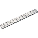 Motion Pro Wheel Weights Silver Steel 72-PIECE 08-0454. Fixed Price $22.97.