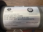 Nordictrack Treadmill Dc Drive Motor With Flywheel G-405660 Dwg 318100. Fixed Price $200.00.