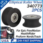 Elliptical Roller Wheel 340773 Epic Freemotion Proform Nordictrack Reebok 2P. Fixed Price $25.99.