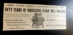 1884 Stevens Roller Mills Engraving Advertising - Buffalo New York. Fixed Price $11.99.
