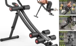 Body Rhythm Dual-track Machine With 4 Adjustable Heights, Foldable Black. Fixed Price $126.57.