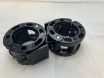 Clout Fitness Olympic Barbell Clamps Collars Quick Release Pair Of Locking Weigh. Fixed Price $16.19.
