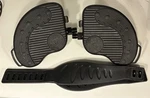 9/16" Fitness Bike Pedals With Straps Fits Life AK63-00263-0205/0206. Fixed Price $35.00.
