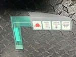 Star Trac Treadmill Right Overlay Keypad P/n 050-1722. Fixed Price $34.00.