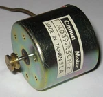 Canon 12V Dc Motor With Brass Pulley - 2MM Shaft 3800RPM Cassette Deck Drive. Fixed Price $11.95.
