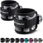 Fitgriff Ankle Straps V1 For Cable Machine (2 Pieces) - Gym Workout Equipm. Fixed Price $24.99.