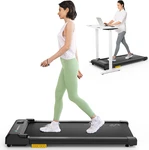 Urevo Smart Walking Pad, Standing Desk Treadmill With Double Shock Absorption, Q. Fixed Price $203.62.