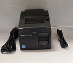 Star TSP100 Thermal Pos Receipt Printer TSP143IIILAN Power Cord/ethernet. Fixed Price $199.99.