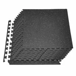 Vevor Puzzle Exercise 12 Pcs Eva Foam Mats Set With White Dots 24X24X0.4 In. Fixed Price $76.99.