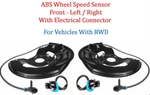 2X Abs Wheel Speed Sensor W/connector Front L/r Fits: Astro Safari 1990-2002 Rwd. Fixed Price $165.00.