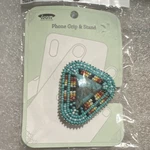 Icon Collection Beaded Phone Grip & Stand WG210-SBTQ Turquoise Red Yellow Black. Fixed Price $20.00.
