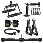 Dynasquare Cable Machine Attachments Set Combo Lat Pulldown. Fixed Price $103.43.