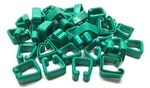 Hydra-flex Green Plastic Safety End-cap UC158VE-GRN Lot Of 40 Nos. Fixed Price $38.95.