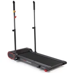 Sunny Health & Fitness Slim Walking Pad Treadmill With Remote And Trekking Poles. Fixed Price $399.99.