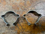 Pair Nos Vintage Cable Clip Top Tube 25.4MM Double Schwinn Bmx Road. Fixed Price $12.95.