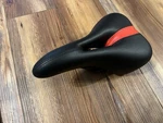 Schwinn Nautilus Indoor Red/black Bike Saddle Seat. Fixed Price $18.00.