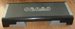 Reebok Aerobic Exercise Stepper Club Size Gray Black W/ 2 Risers 6" 8" 10". Fixed Price $100.00.