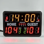 Gamecraft SK2229R Portable Multi-sport Led Scoreboard Timer Cleaned Tested Works. Fixed Price $324.99.