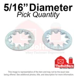 5/16" Internal Tooth Star Lock Washer Low Carbon Steel Zinc (pick Quantity). Fixed Price $321.98.