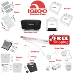 Igloo Cooler Parts Hinge Latch Drain Plug Lid Strap Cap Handle Stainless Steel. Fixed Price $11.99.
