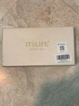 Its Life Waxed Coffee Wallet Billfold New In Box Unused Large Luxury. Fixed Price $30.00.