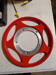 Peloton Crank Arm Belt Pulley SP-16-1 Red For Exercise Bike 10 Dia. 5 Groove. Fixed Price $19.99.