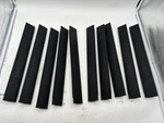 (qty 1) Woodway D3902 Treadmill Belt Slat 17 Inch With Hardware. Fixed Price $25.00.