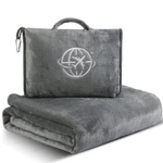 2-IN-1 Travel Blanket And Pillow Lightweight, Compact, Ultra Soft, Machi. Fixed Price $43.35.