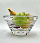 Kate Spade Library Stripe Tapered Round Full Lead 9 Crystal Bowl, Vintage. Fixed Price $50.50.