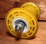 Champion C44F Elliptical Parts Roller Wheels Discontinued Rare Htf. Fixed Price $26.75.