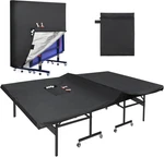 Outdoor Ping Pong Table Cover Waterproof, Luxiv 420D Oxford Cloth Black Tennis. Fixed Price $38.95.