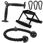 Wnoey Solid Cable Machine Gym Attachments Set. Fixed Price $69.39.