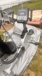 True Fitness ES900 Recumbent Exercise Bike Lcd Display Adjustable Gray Black. Fixed Price $1220.00.