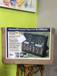 Macgregor Gamecraft SK2229R Multisport Indoor/outdoor Tabletop Scoreboard Timer. Fixed Price $799.00.