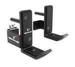 Synergee J-hooks For Power And Squat Racks 3X3 J-cups Black New. Fixed Price $59.95.