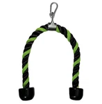 Rivotrance 27-INCH Tricep Rope Cable Attachment, Black And Green. Fixed Price $20.49.