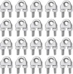 Luckkyme M8 Wire Rope Clamp 304 Stainless Steel 5/16" Cable Clip. Fixed Price $23.25.