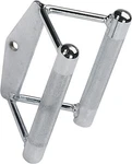 Body-solid Tools Seated Row Chinning Bar Diamond Knurl Textured Grip, Polished. Fixed Price $40.77.
