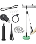 Syl Fitness Cable Pulley System Diy Home Gym Lat Pulldown Attachments Workout C3. Fixed Price $45.99.