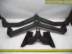 3 Piece: Marsafit Home Gym Fitness Rowing T-bar V-bar Pulley Cable Attachments. Fixed Price $70.00.