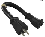 Conntek P515520 Nema 5-15P To 5-15/20R Extra Heavy Duty Pigtail Adapter New. Fixed Price $17.99.