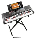 Rockjam 61KEY Light Up Keyboard Piano Kit RJ640L-XS With Stand New Sealed. Fixed Price $100.00.