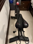 Peloton Exercise Bike Black Touchscreen Display Magnetic Resistance. Fixed Price $850.00.