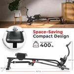 Sunny Health & Fitness Compact Full Motion Rowing Machine SF-RW5639SMART. Fixed Price $199.99.